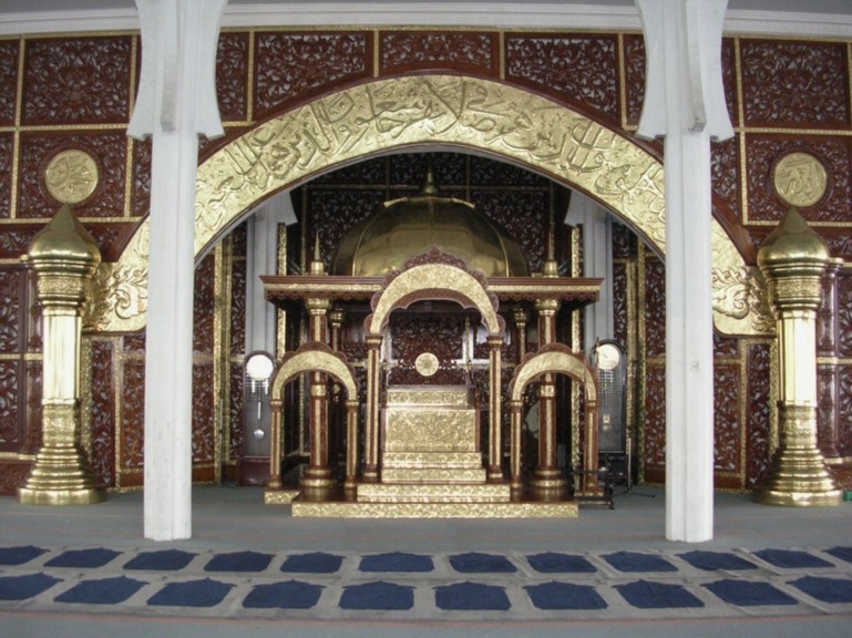 Kerajinan Mimbar Masjid Tembaga & Kuningan Hub 081252345607