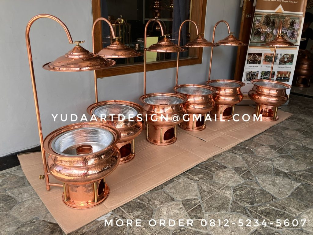 Pemanas Makanan Tembaga ( Chaffing Dish ) Catering