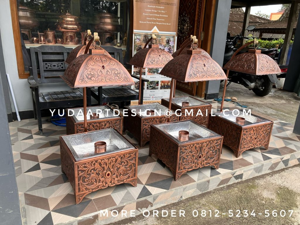 Pemanas Makanan Tembaga ( Chaffing Dish ) Catering