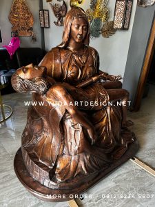 Kerajinan Patung Tembaga Bunda Maria