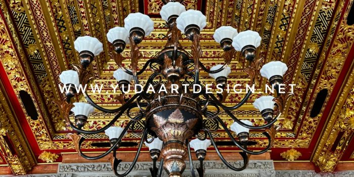 Lampu Gantung Joglo Tembaga Model Terbaru