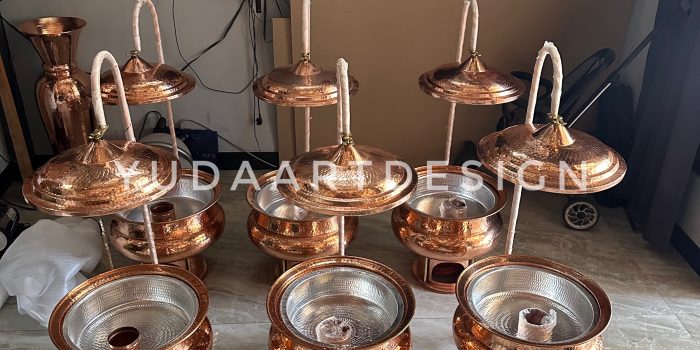 Pemanas Makanan Tembaga untuk Katering