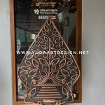 Gunungan Wayang Tembaga Kualitas Premium | Kerajinan Seni Klasik & Modern
