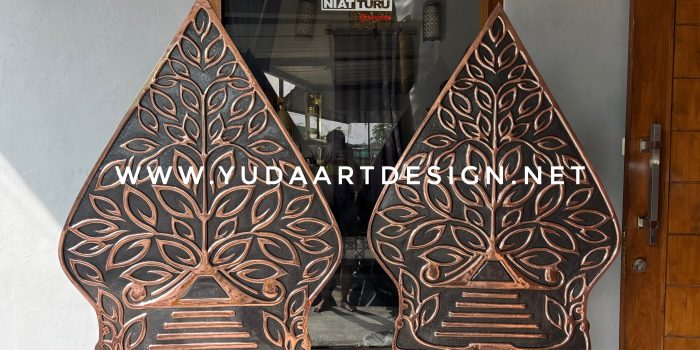 Gunungan Wayang Tembaga Kualitas Premium | Kerajinan Seni Klasik & Modern