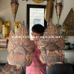Gunungan Wayang Tembaga Kualitas Premium | Kerajinan Seni Klasik & Modern