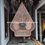 Gunungan Wayang Tembaga Kualitas Premium | Kerajinan Seni Klasik & Modern