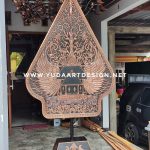 Gunungan Wayang Tembaga Kualitas Premium | Kerajinan Seni Klasik & Modern